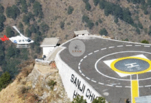 Are Helicopter Services Available on All Days of Sharad Navratri and What Are the Timings